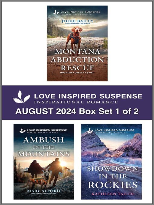 Title details for Love Inspired Suspense August 2024--Box Set 1 of 2 by Jodie Bailey - Wait list